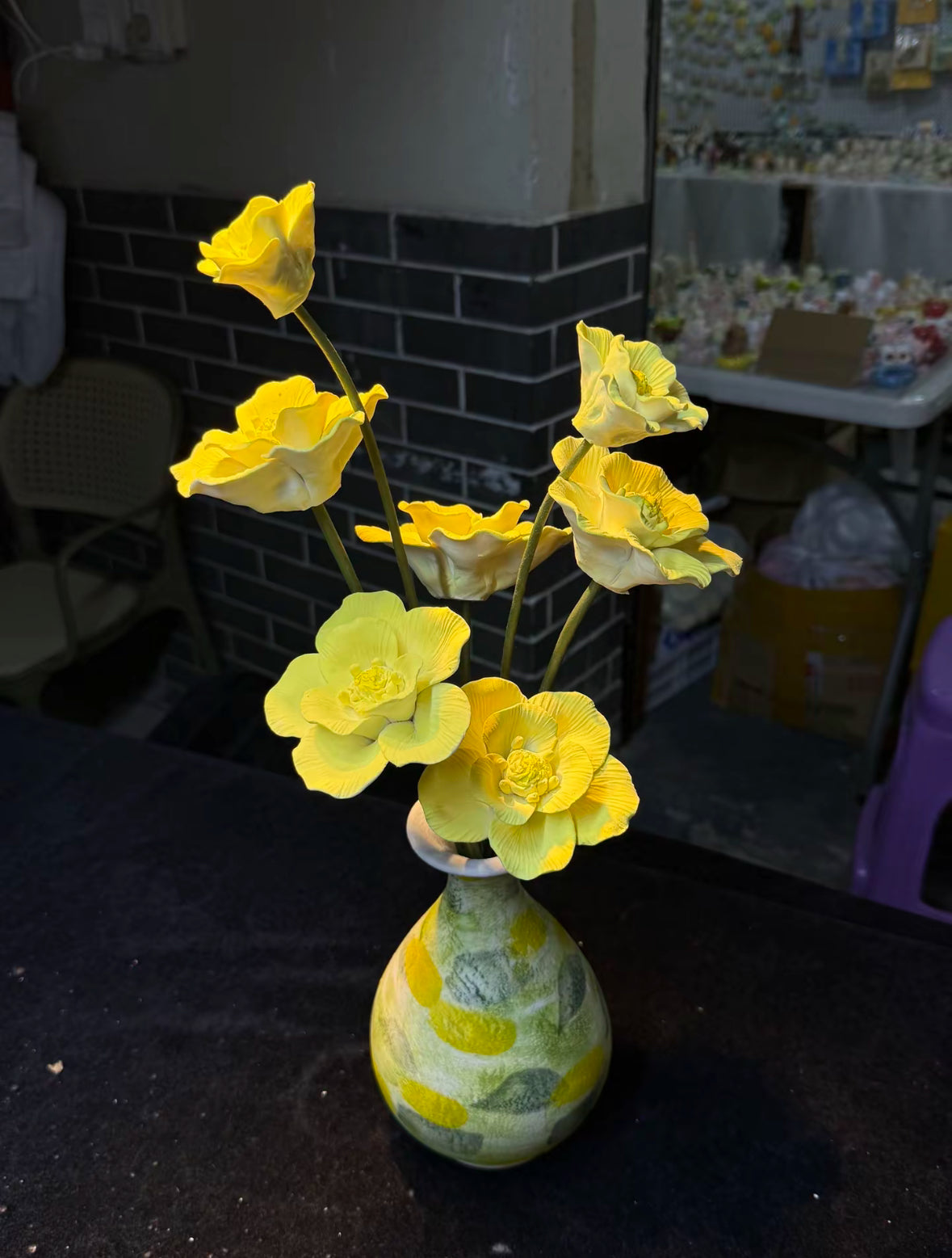 黄色花